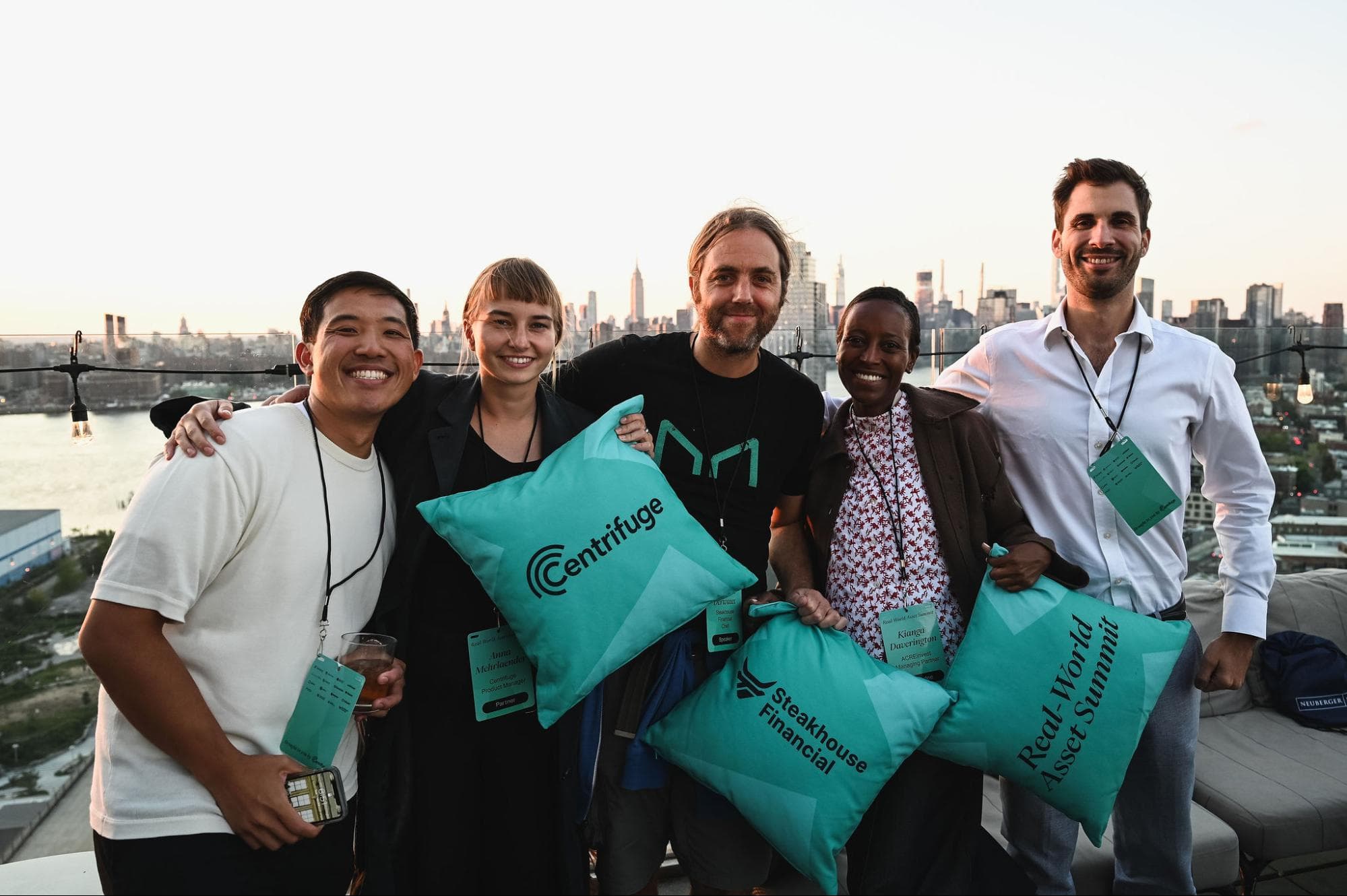 From left: Kevin Chan, Anna Mehrlaender, Sébastien Derivaux, Kianga Daverington, Niklas Kunkel